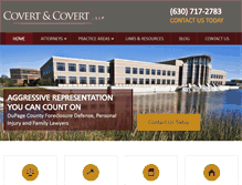 Tablet Screenshot of covertlegal.com